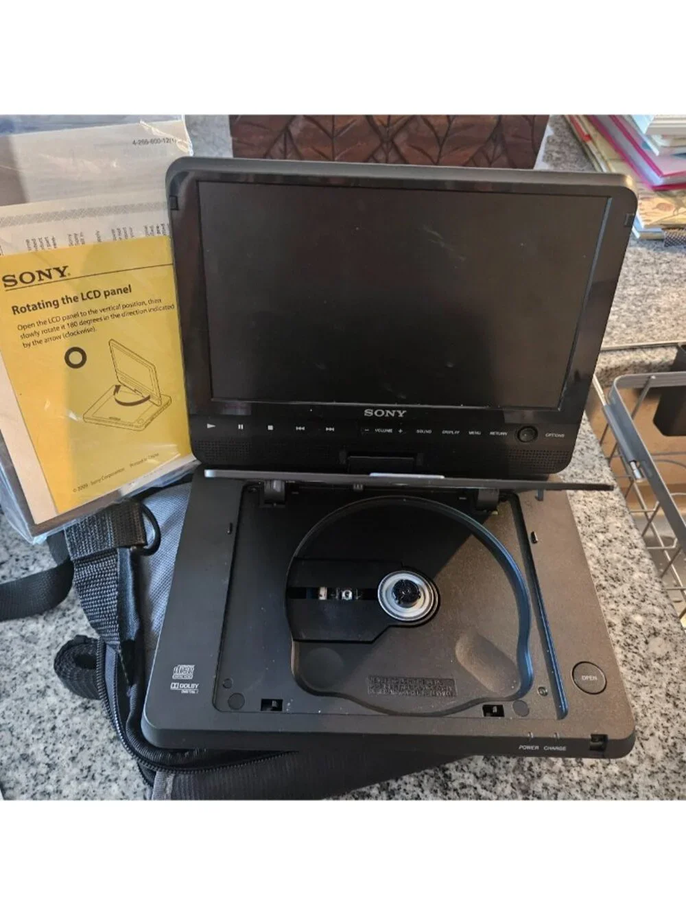 Sony DVP-FX970 9-inch portable DVD player